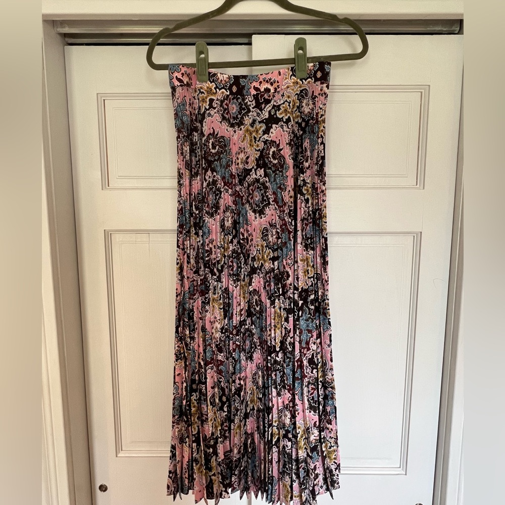 A.L.C. | Williams Pleated Floral Skirt | Sz 8